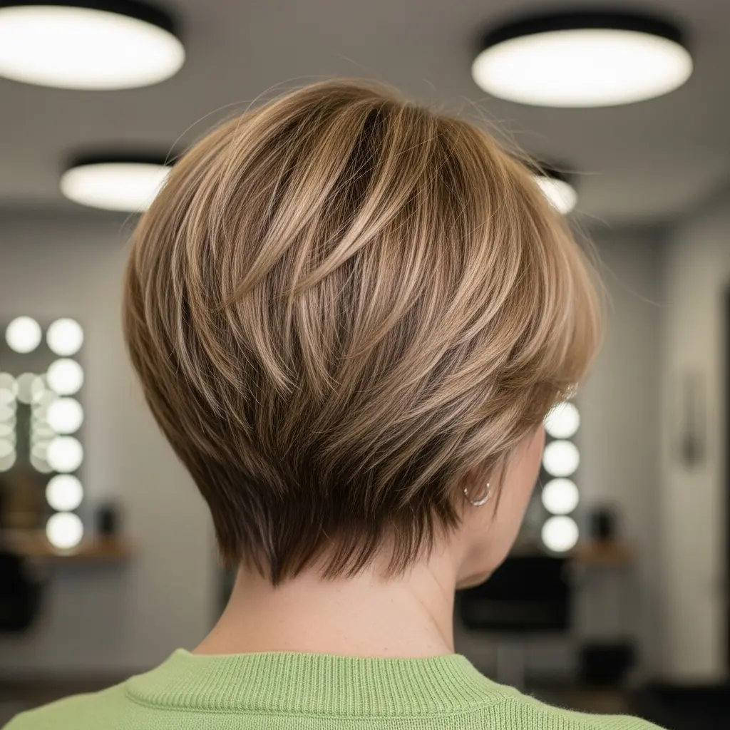 #1 Stylish Layered Pixie Bob with Defined Texture