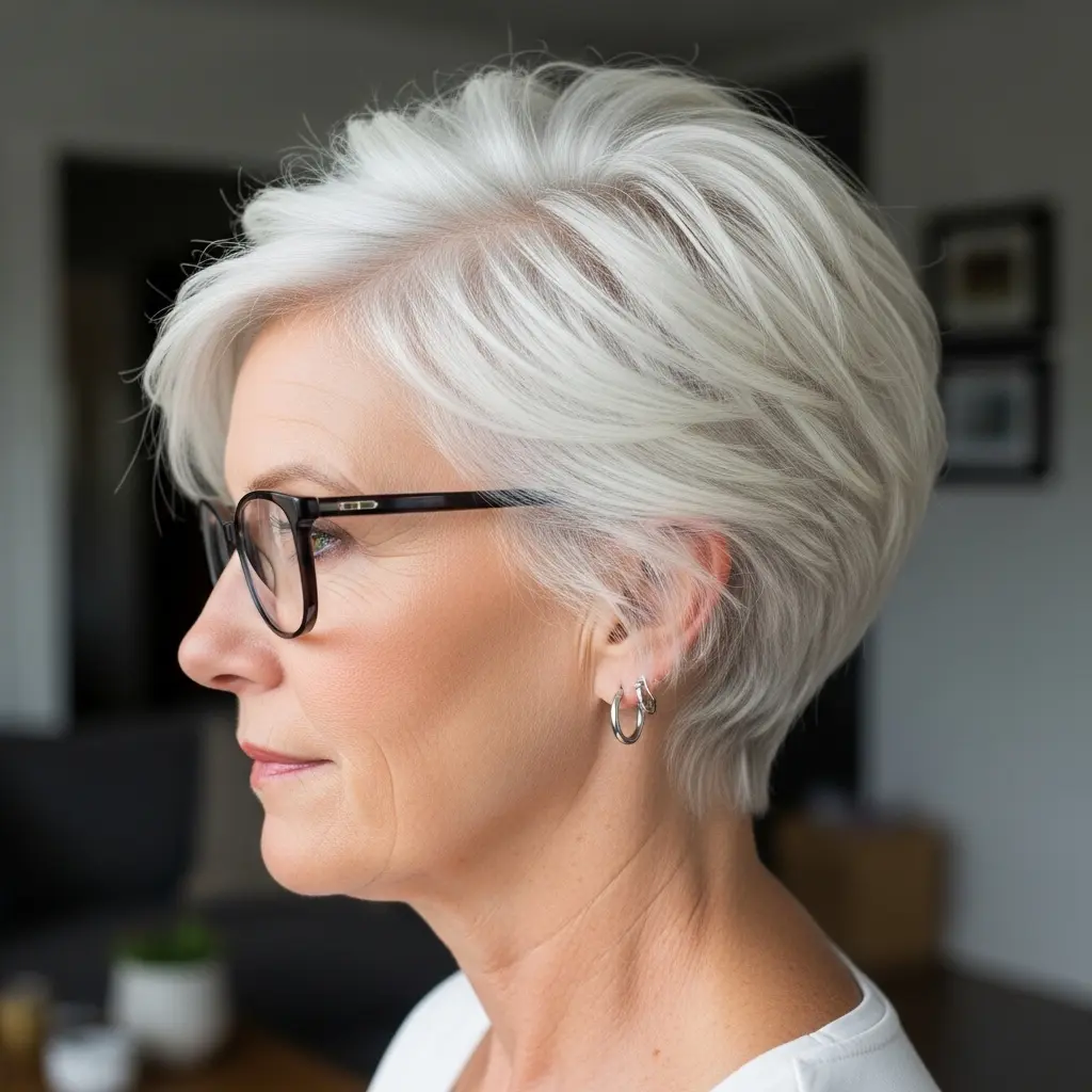 #10 Textured Asymmetrical Cut