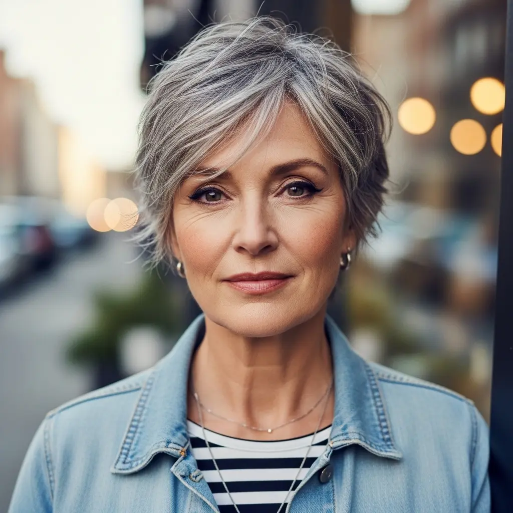 #10 Pixie Shag Haircut with Piecey Texture