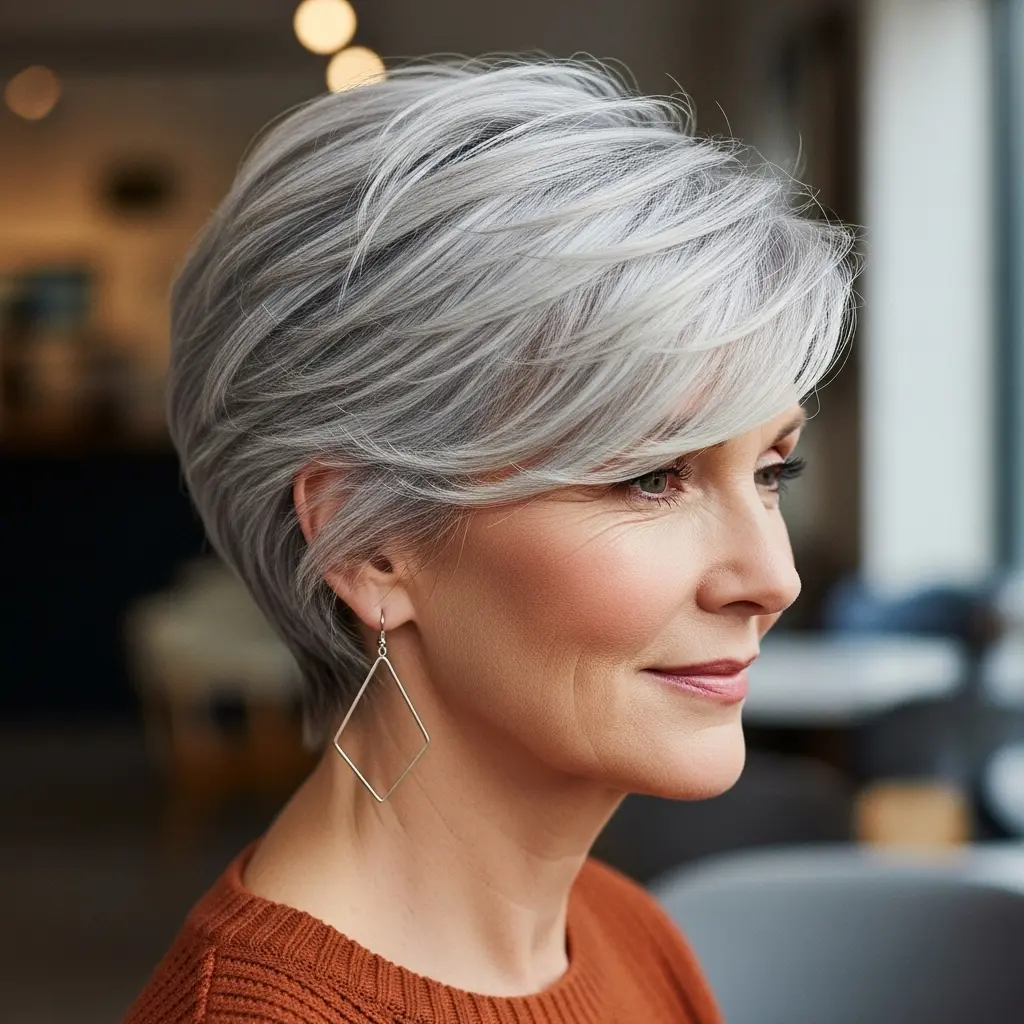 #10 Stacked Bob with Nape Undercut