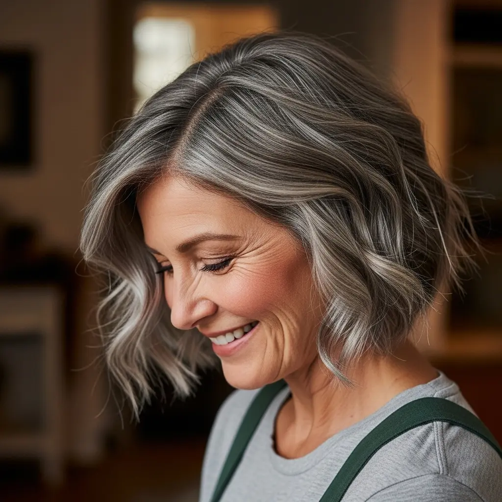 #11 Wavy Graduated Bob