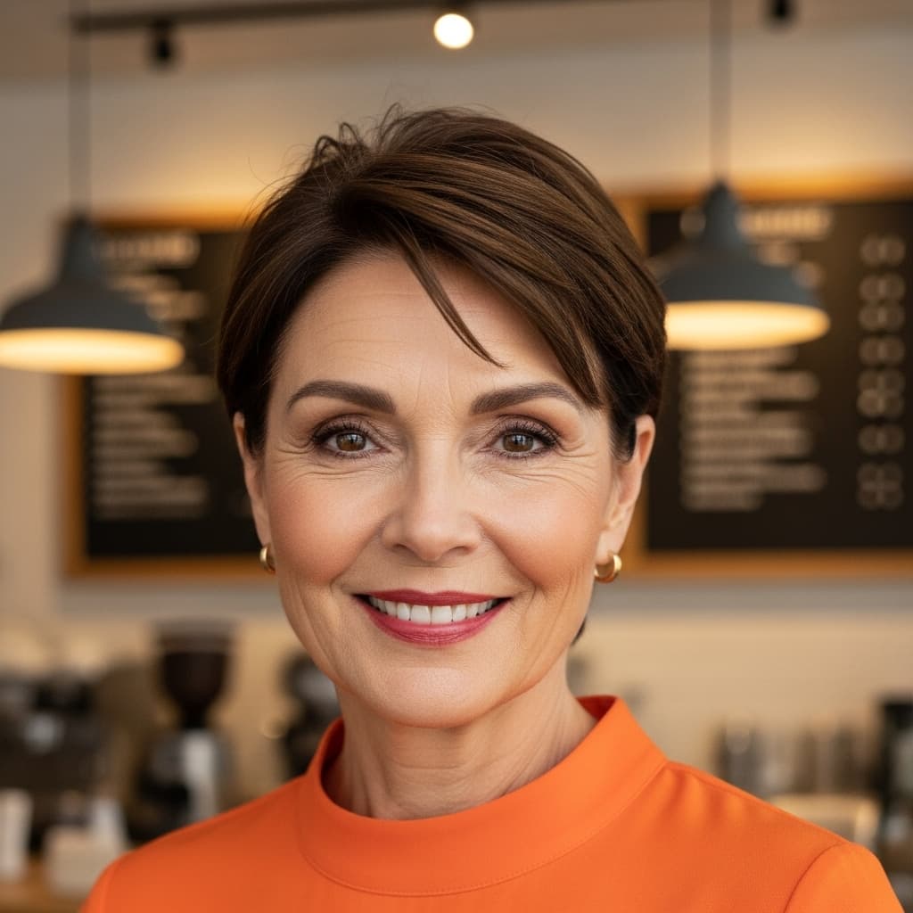 #11 Short Style For Seniors With Fine Hair