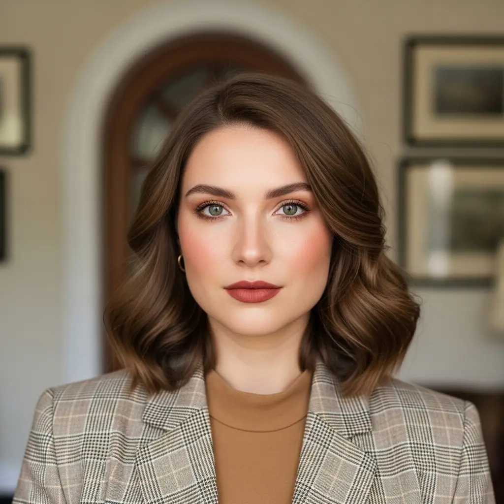 #13 90s Lob Haircut with Volume Boost