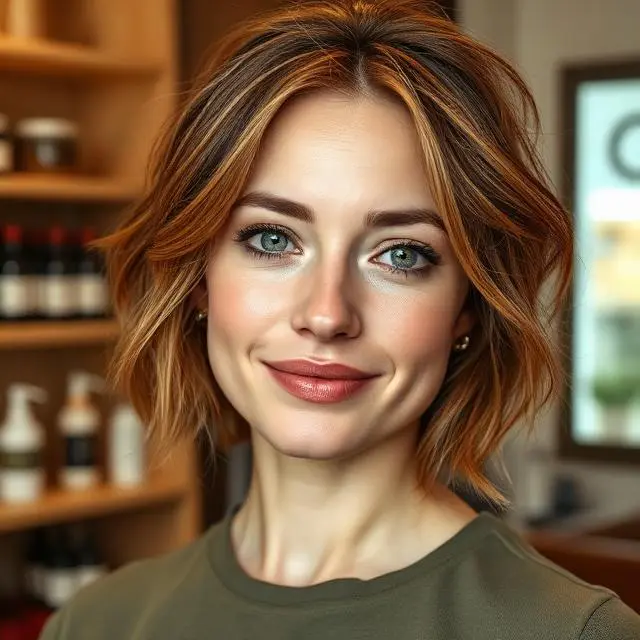 #14 Textured Stacked Bob