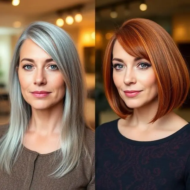 #15 Elegant Smooth Bob with Subtle Layers