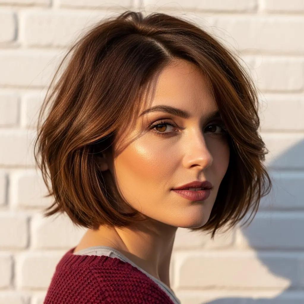 #15 Layered Stacked Bob