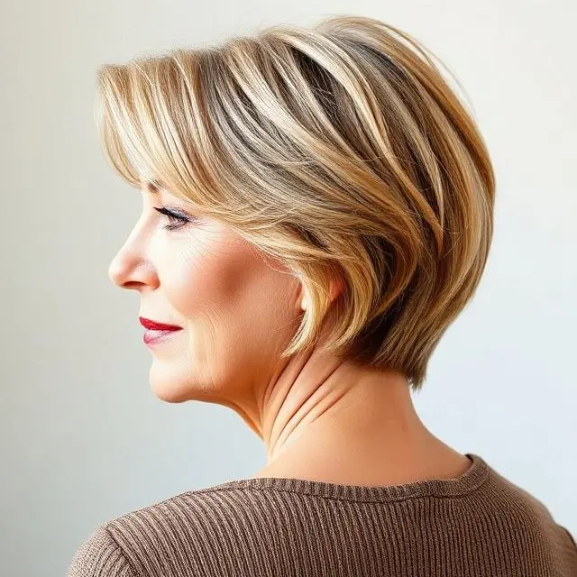 #16 Silhouette Wedge Haircut