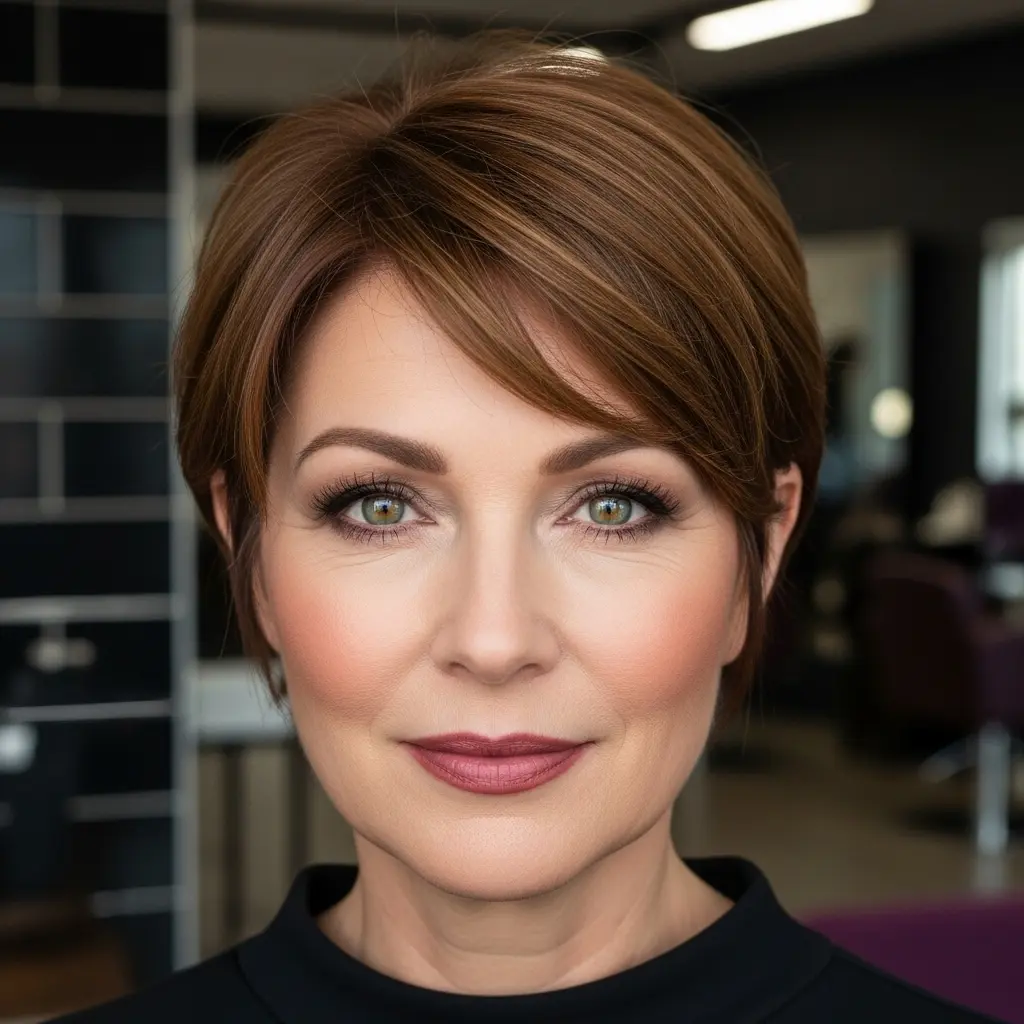 #2 Long Pixie with Subtle Side Bangs