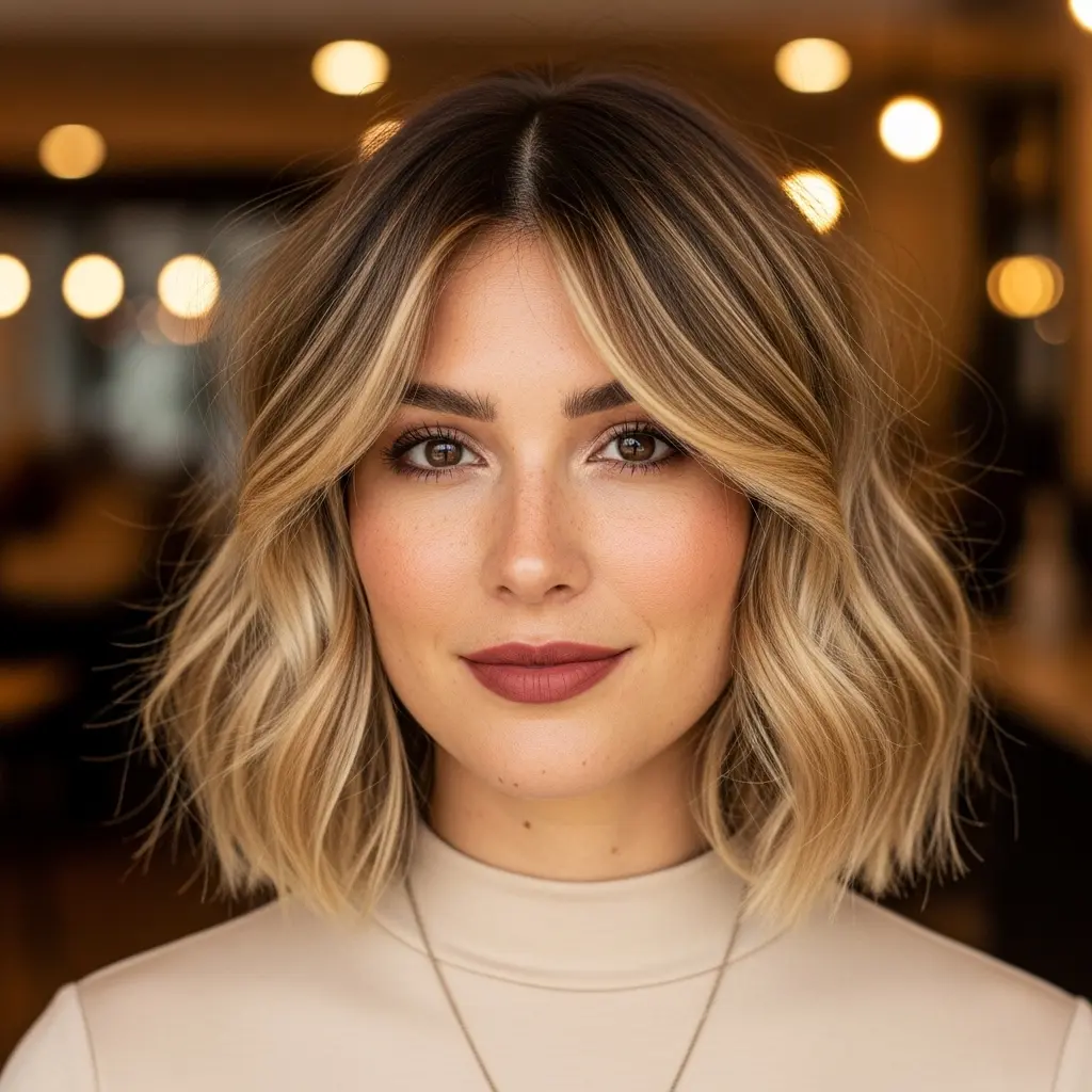 #2 Short Shaggy Layered Bob Hairstyle