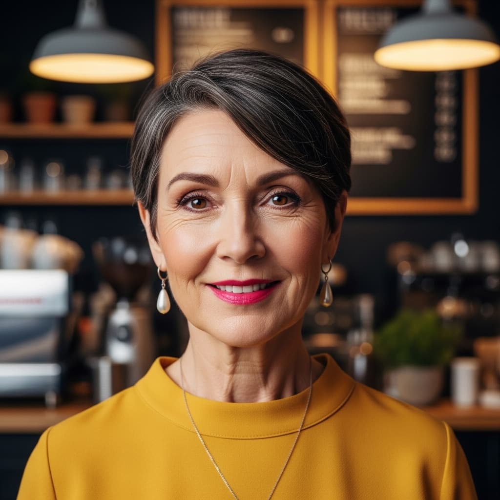 #2 Classic Hairstyle For Seniors