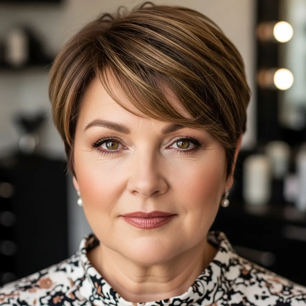 #21 Stylish Pixie Cut for Women Over 50