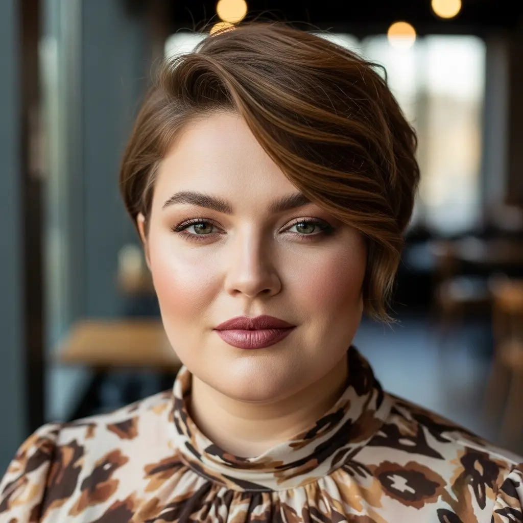 #25 Trendy Pixie Cut for Thick Hair