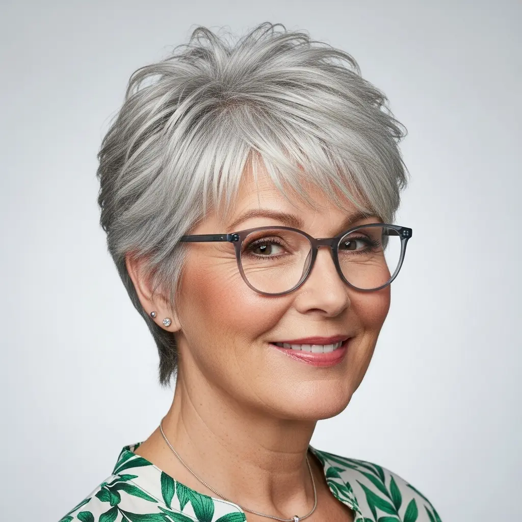 #3 Spiky and Textured Pixie Cut