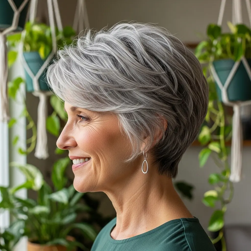 #4 Wedge Shag For Women Over 50