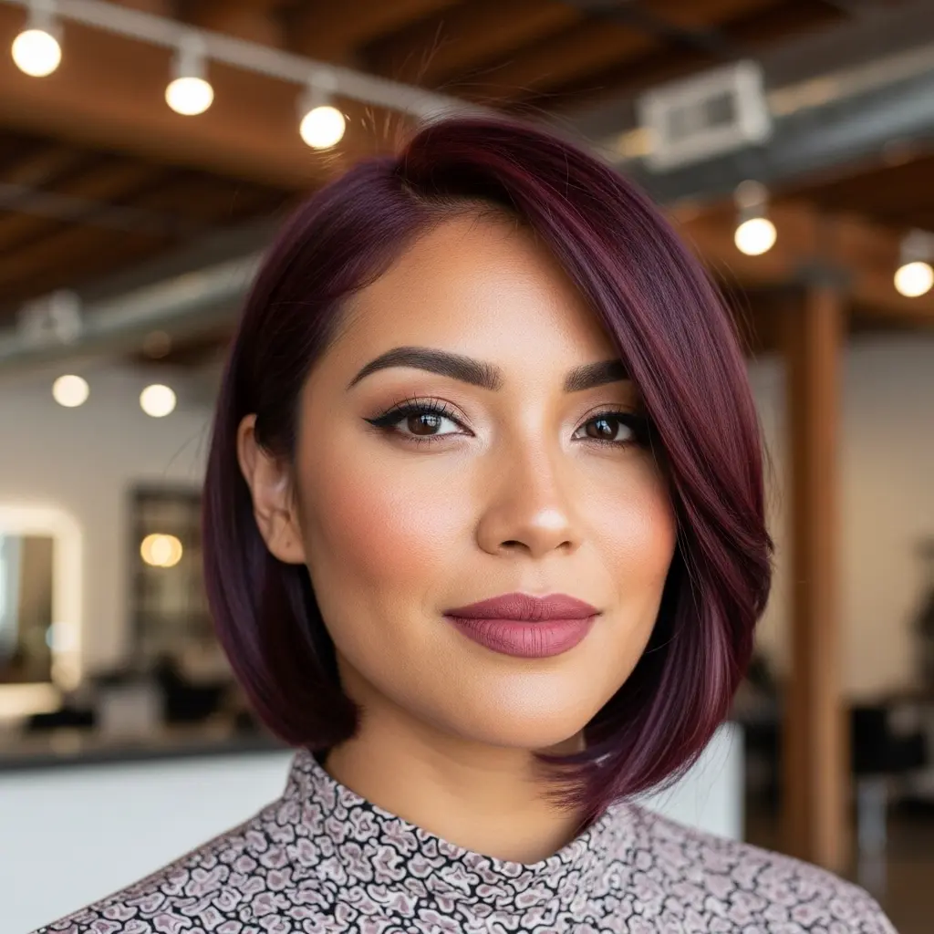 #4 Asymmetrical Stacked Bob