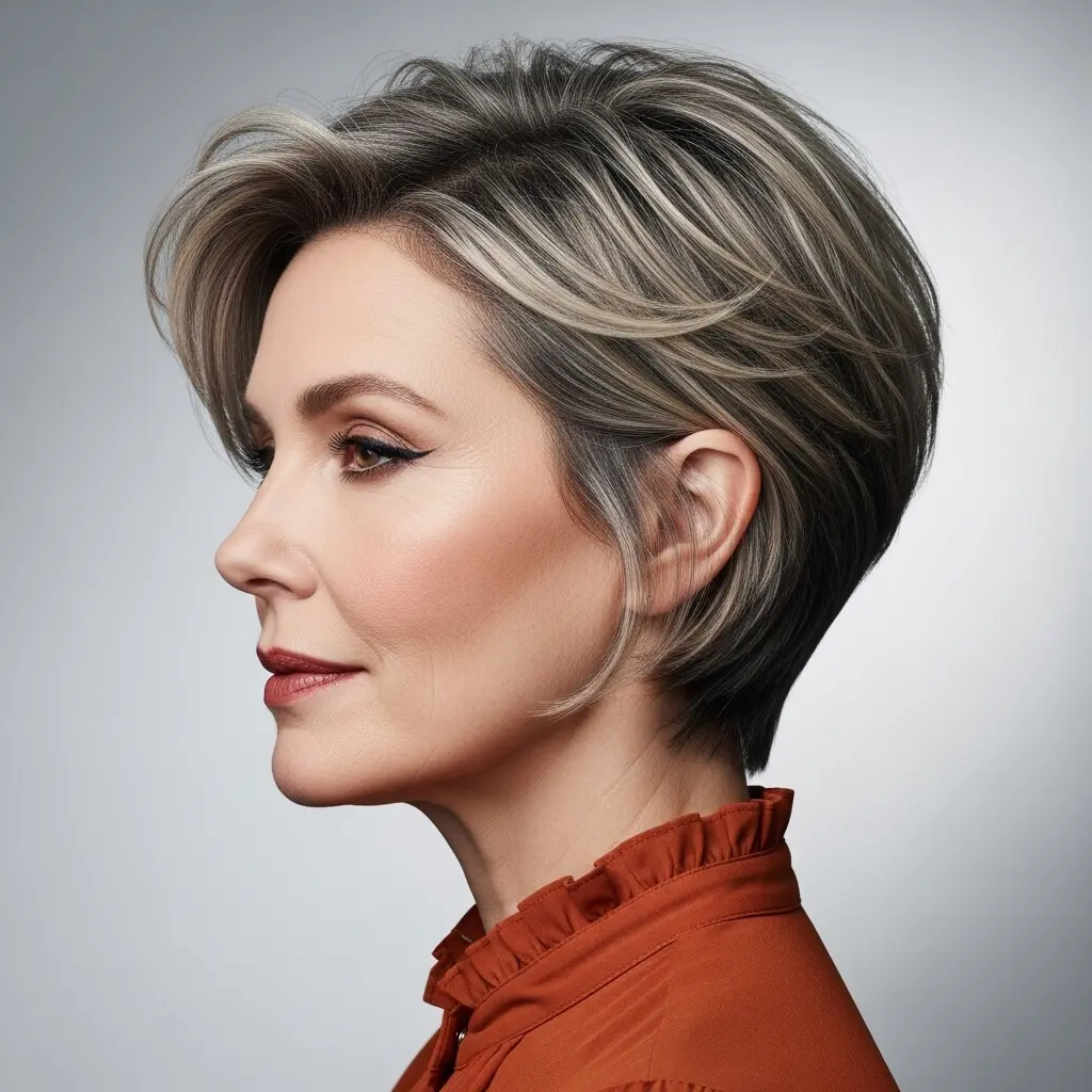 #5 Wedge Pixie Haircut for Women Over 50