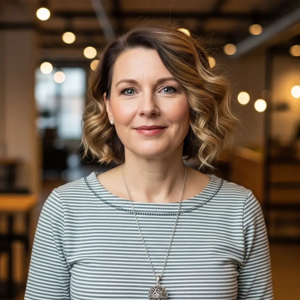 #6 Side-Parted Curly Cut