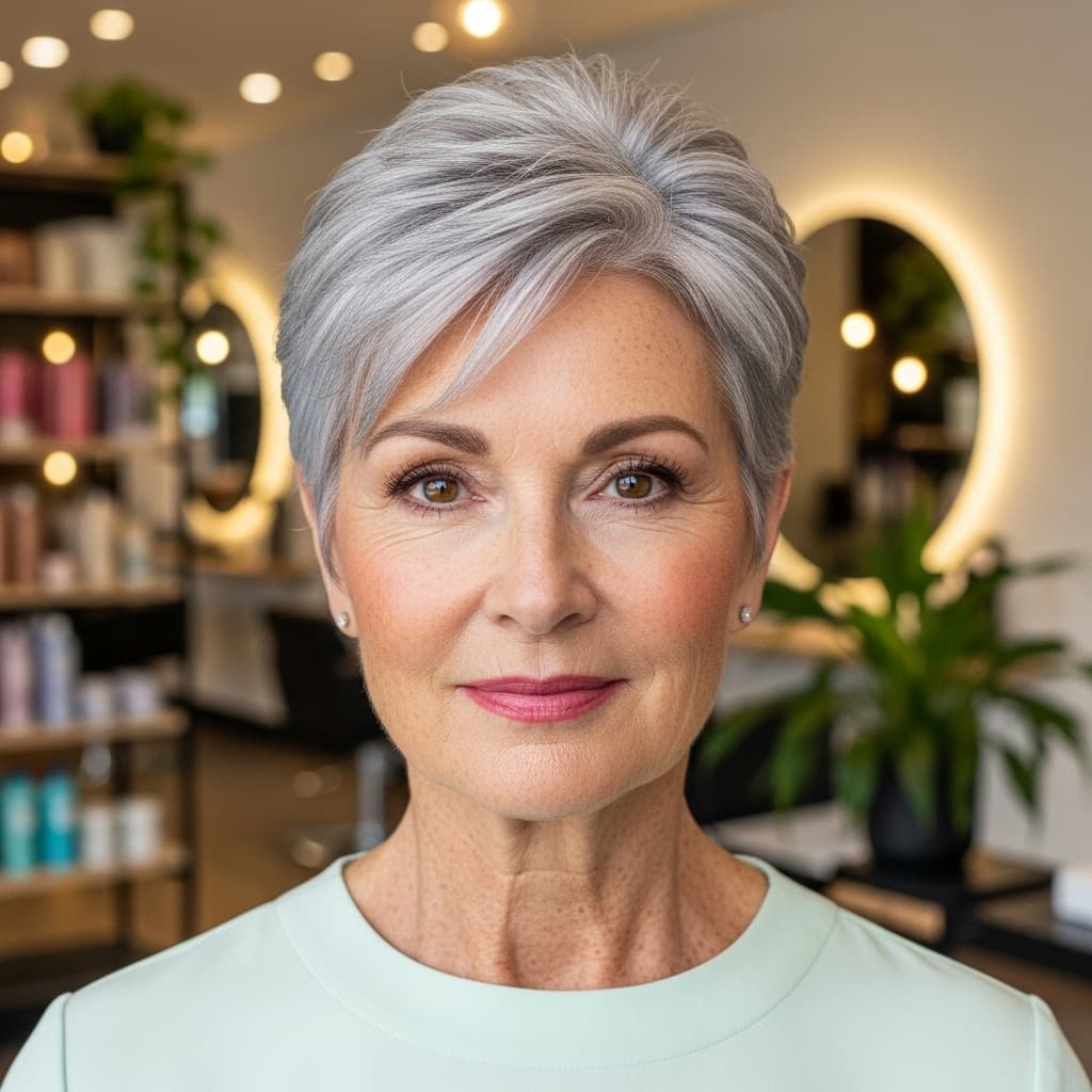 #6 Pixie Cut For Seniors