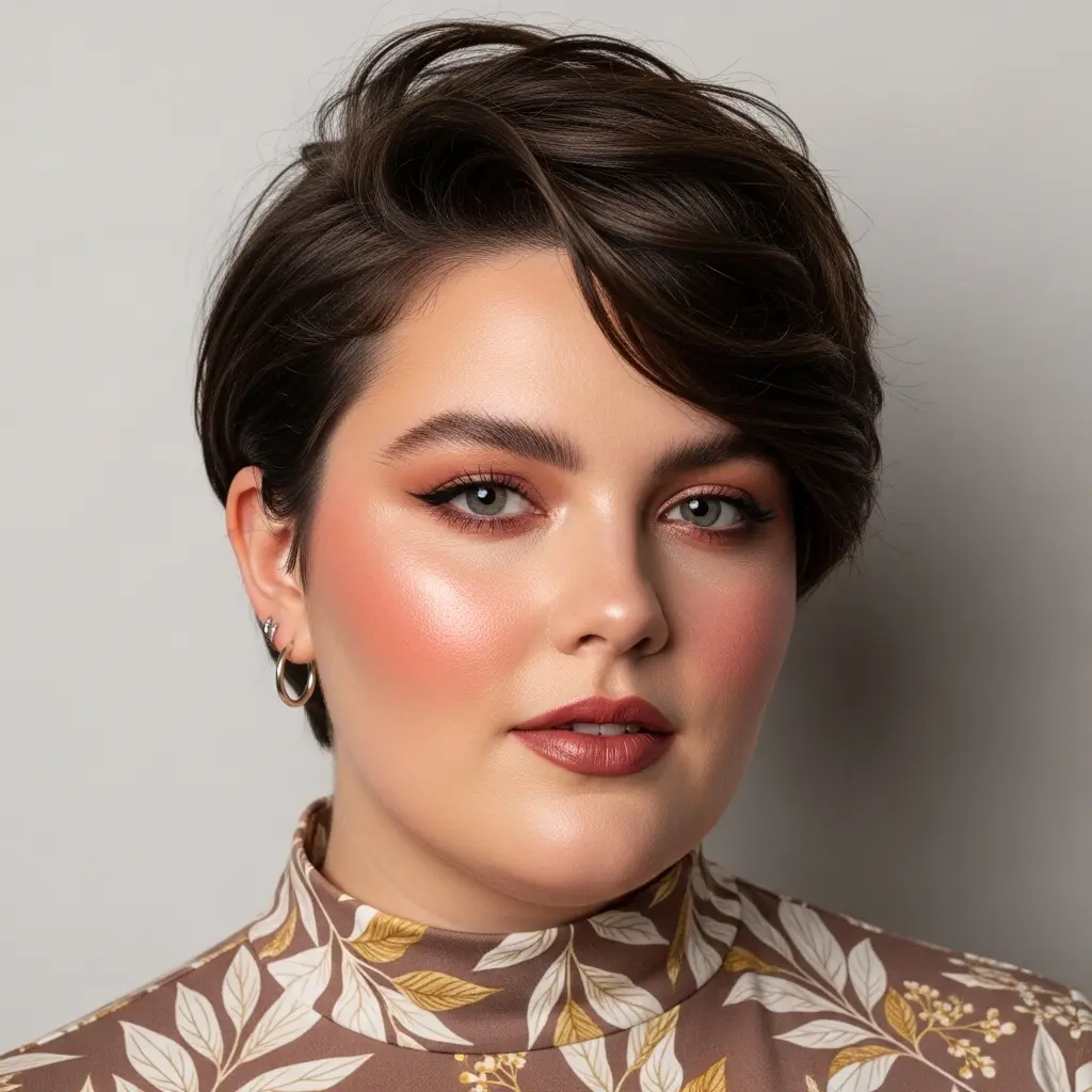 #8 Side-Swept Pixie Bob with Soft Layers