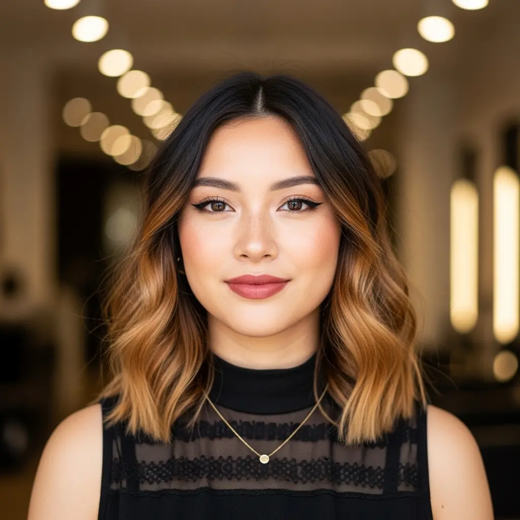 #9 Medium-Length Shaggy Bob Haircut