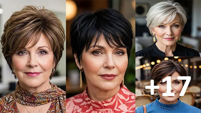 17 Pixie Shag Hairstyles for Older Women to Try This Year