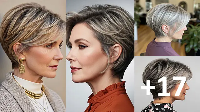17 Timeless Wedge Haircuts for Women Over 50 to Try Now