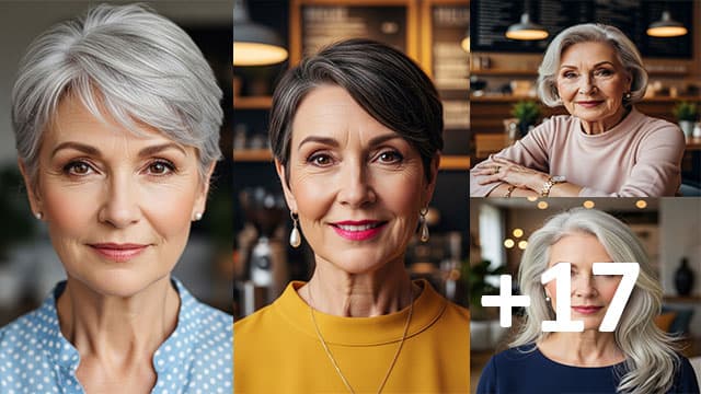 17 Hairstyles Perfect for Seniors That Are Easy to Maintain