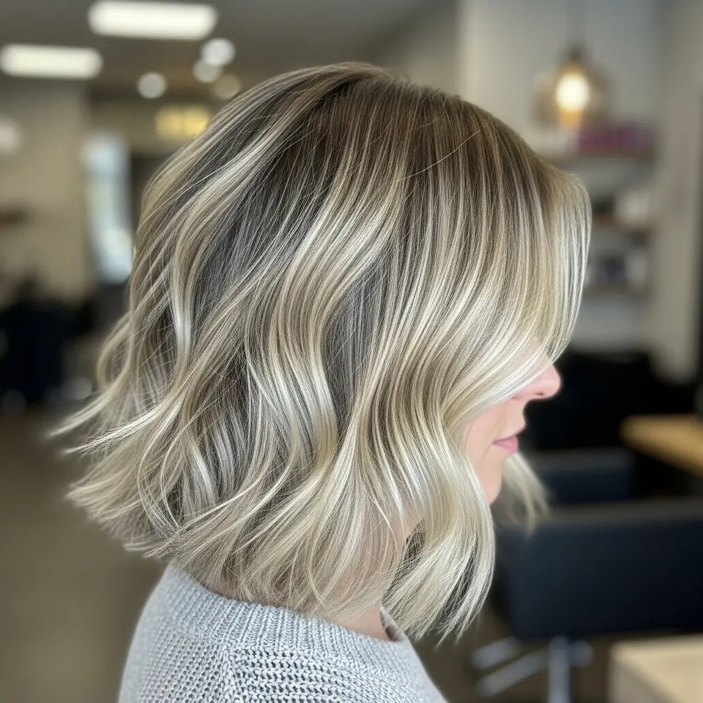 #1 Subtle Waves on Medium to Short Hair