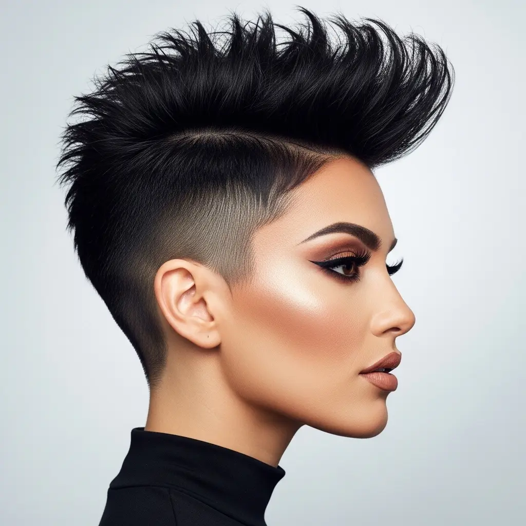 #10 Cute & Spiky Androgynous Cut
