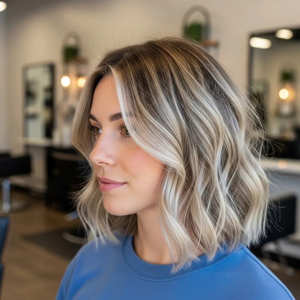 #15 Beach Waves for Short Hair Using a Flat Iron at Home