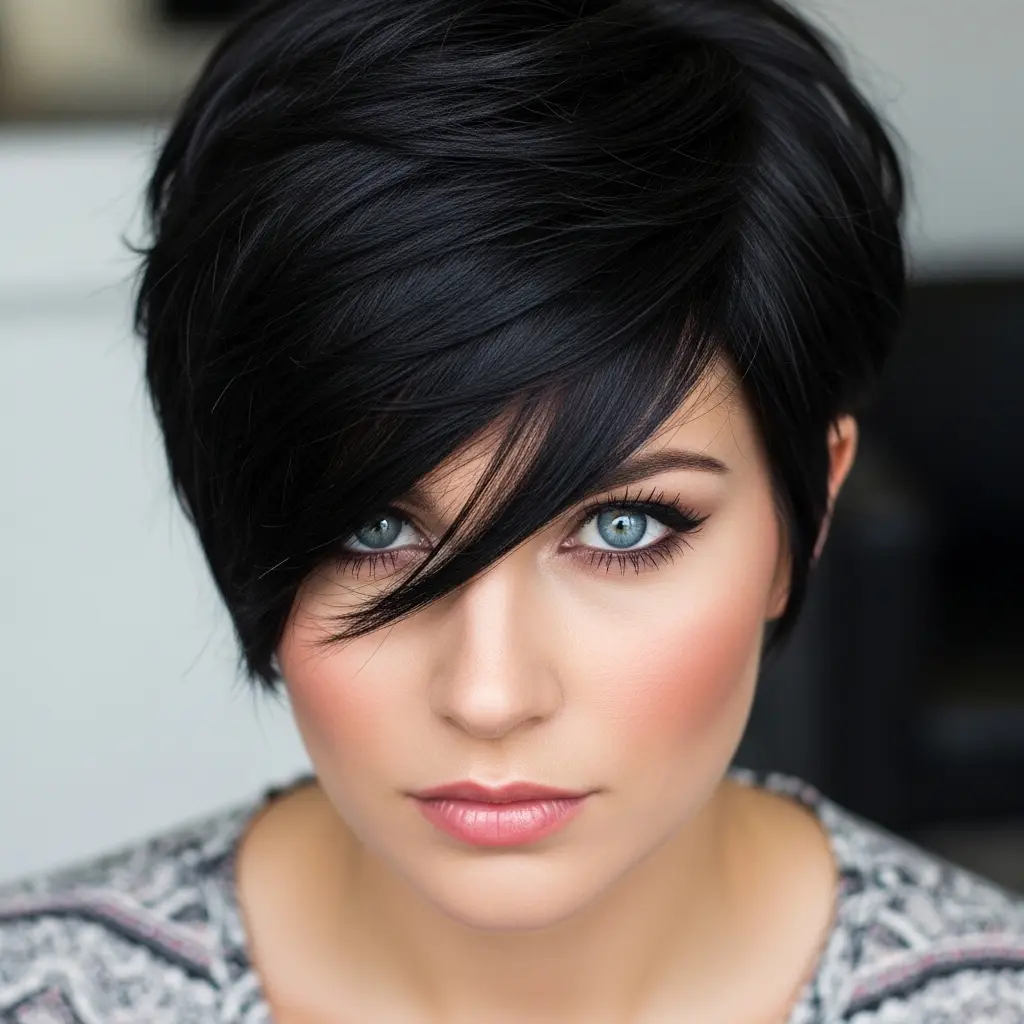 #16 Spiky Pixie with Bangs