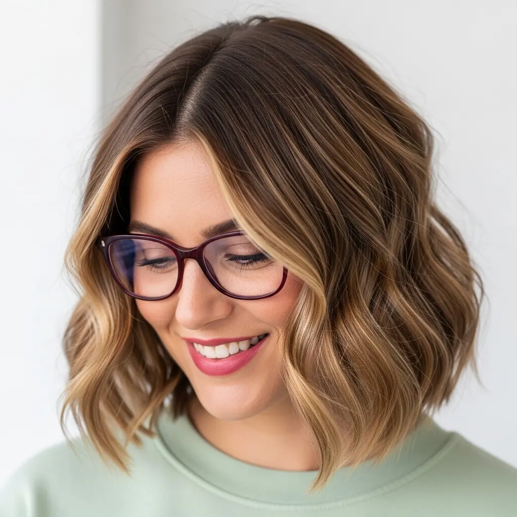 #16 Ombre Beach Waves and Short Hair