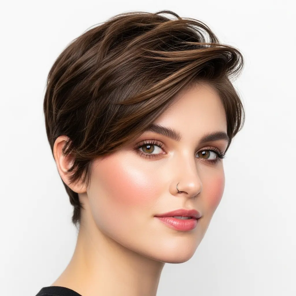 #19 Beach Waves on Very Short Hair