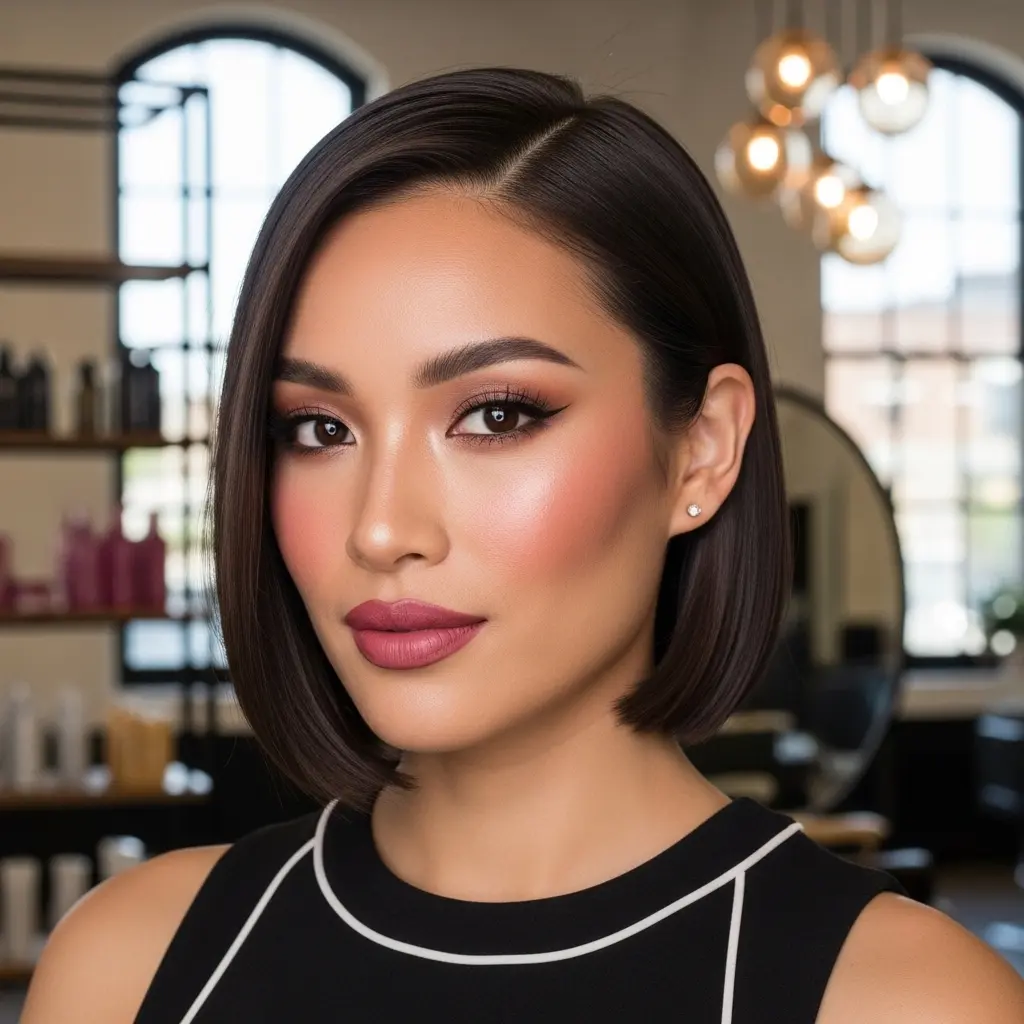 #2 Short Dark Brown Hair