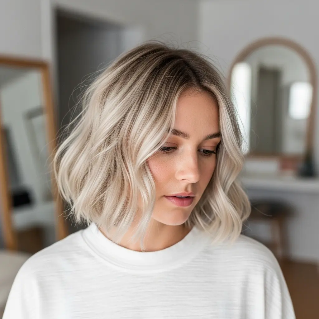 #3 Messy Beach Waves Short Hair