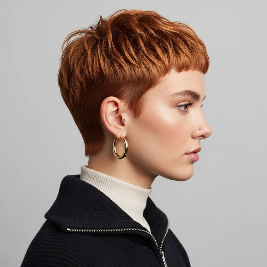 #4 Spiky Razored Pixie