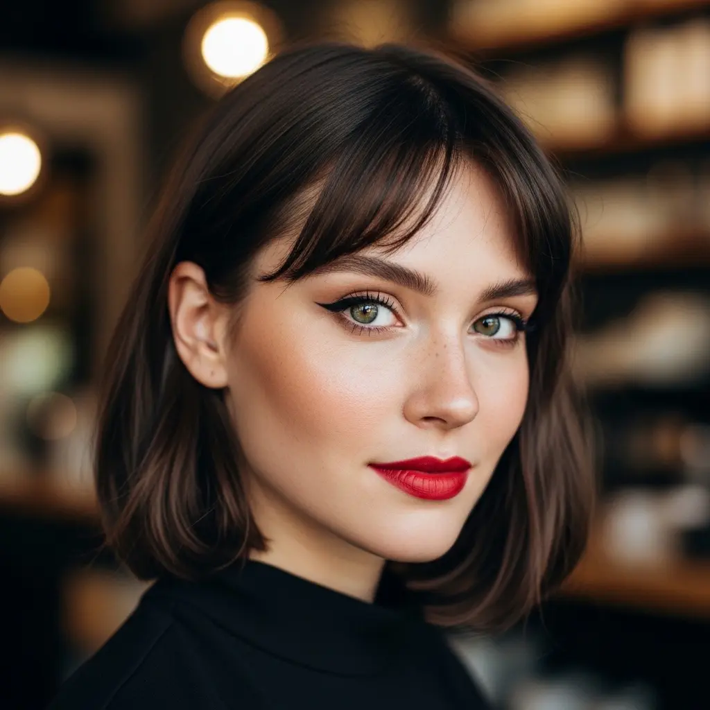 #7 Dark Chocolate Brown for Short Hair