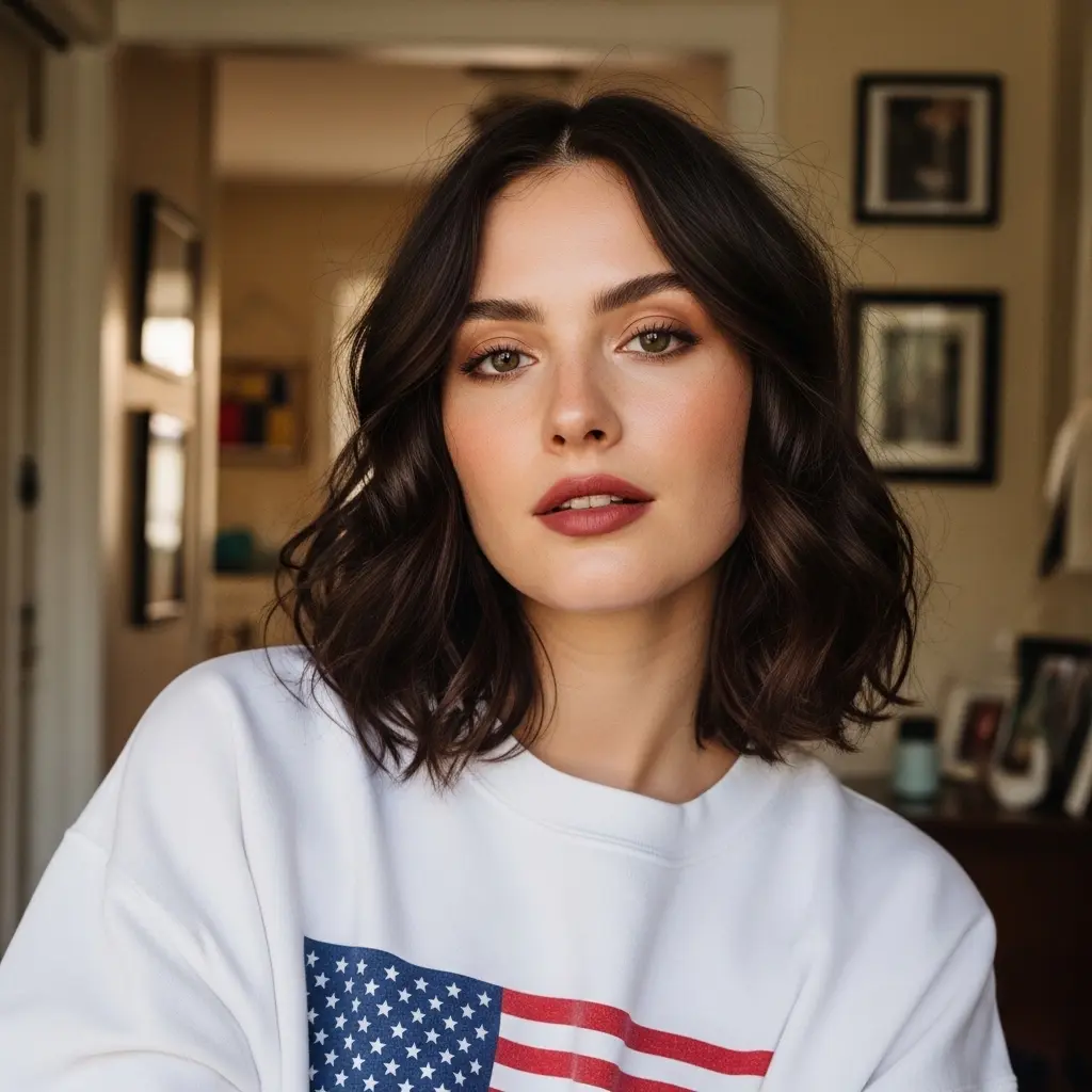 #8 Loose Waves on Short to Mid-Length Hair