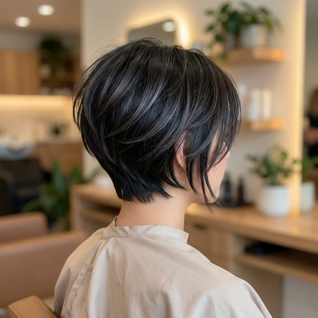 #10 Very Dark Pixie Bob with Visible Layers