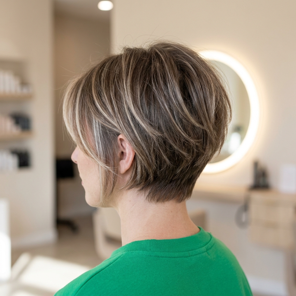 #11 Visibly Layered Pixie Bob