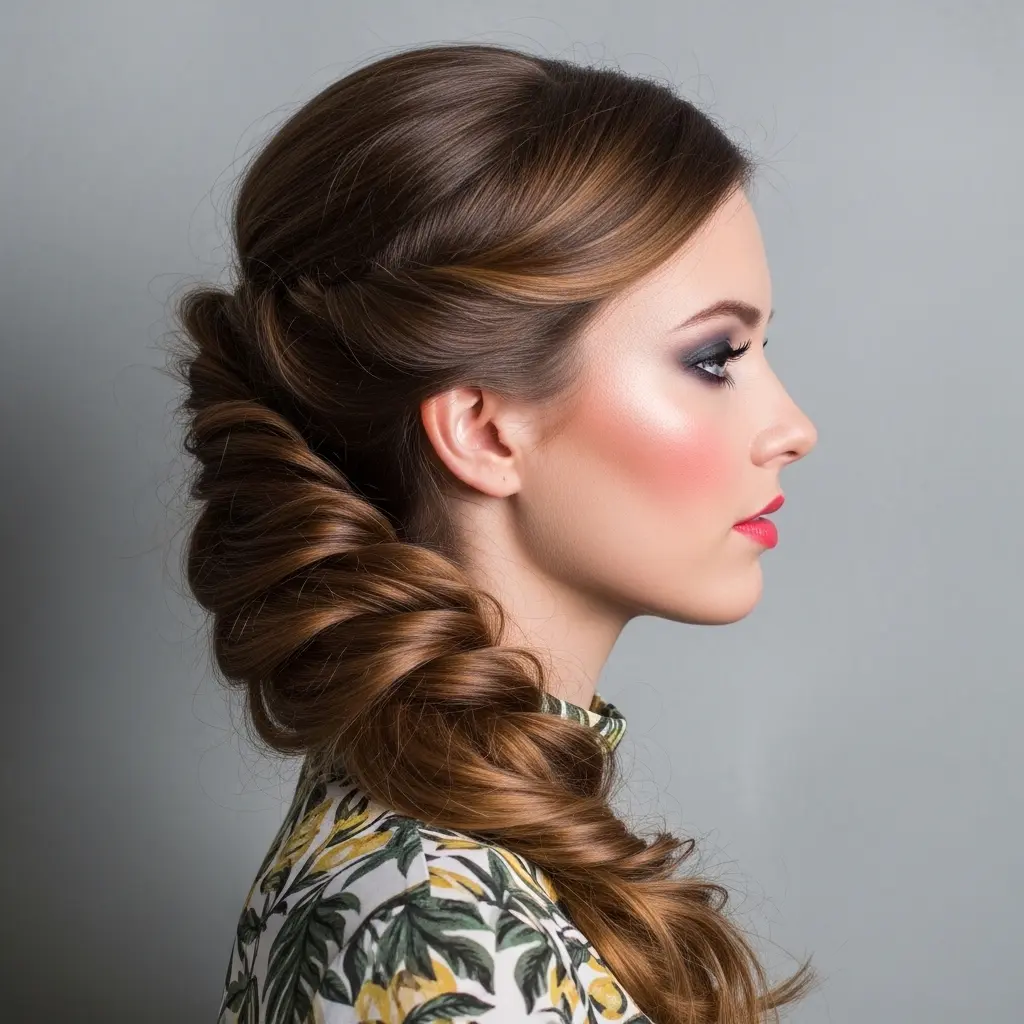 #13 Imp Twist Side Ponytail
