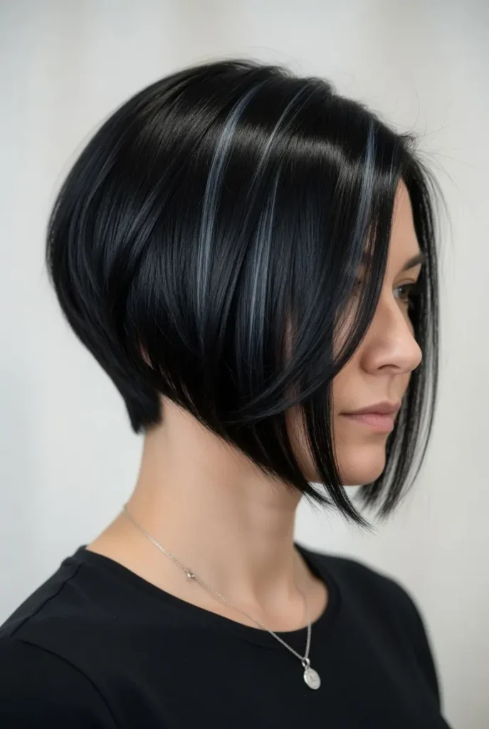#14 Short A-Line Bob for Thick Hair