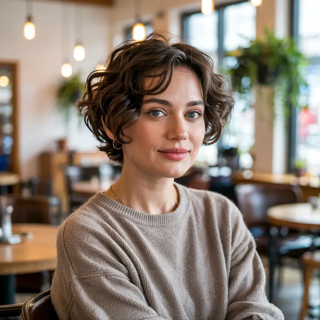 #14 Pixie Bob Cut for a Chubby Face