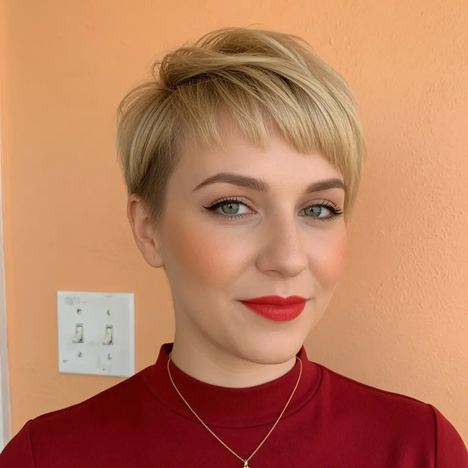 #15 Asymmetrical Bangs