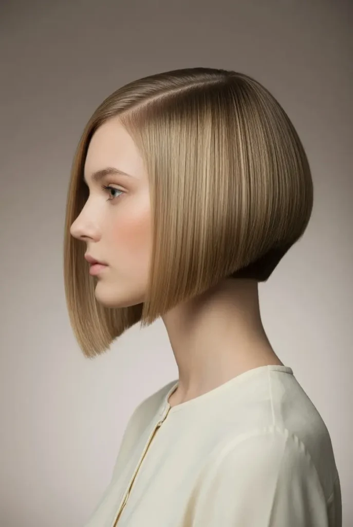 #16 Short and Blunt A-Line Bob