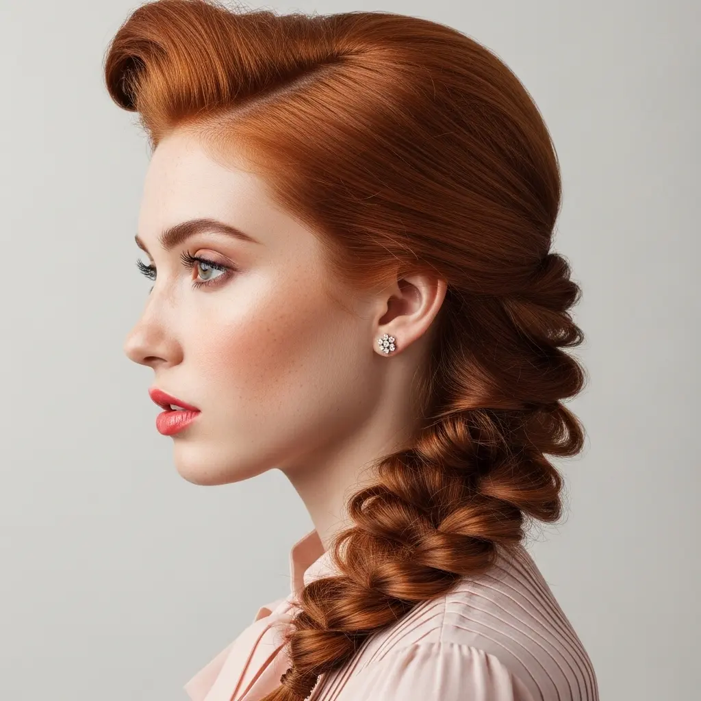 #5 Pin Up Girl Side Pony