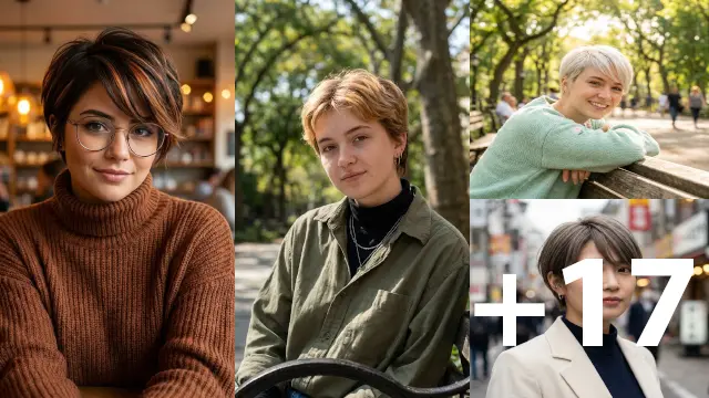 17 Trendy Pixie Cuts for Chubby Faces to Try Now